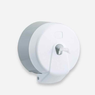 Dozownik papieru toaletowego, Center Pull, biały