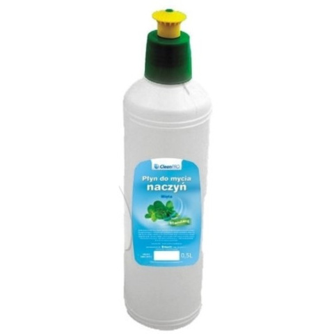 Płyn do mycia naczyń CleanPRO Premium, mięta, 500ml - 357607 Płyn do mycia naczyń CleanPRO Premium, mięta, 500ml - 357607