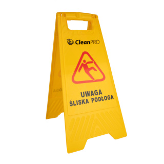 Tablica informacyjna - Śliska podłoga CleanPRO - 354431
