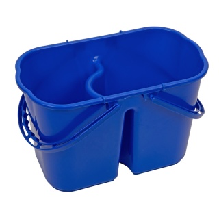 Wiadro dwukomorowe CleanPRO, niebieskie, 8L+7L - 361182