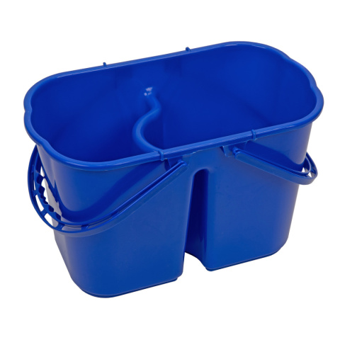 Wiadro dwukomorowe CleanPRO, niebieskie, 8L+7L - 361182 Wiadro dwukomorowe CleanPRO, niebieskie, 8L+7L - 361182