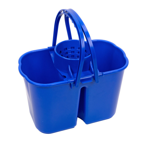 Wiadro dwukomorowe CleanPRO, niebieskie, 8L+7L - 361182 Wiadro dwukomorowe CleanPRO, niebieskie, 8L+7L - 361182