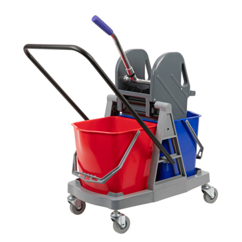 Wózek do sprzątania dwuwiaderkowy CleanPRO, 2x17L - 2szt. - 361181 Wózek do sprzątania dwuwiaderkowy CleanPRO, 2x17L - 2szt. - 361181