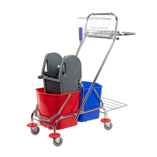 Wózek do sprzątania dwuwiaderkowy CleanPRO, 2x17L - 352607
