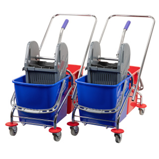Wózek do sprzątania dwuwiaderkowy CleanPRO, 2x25L - 2szt. 357965
